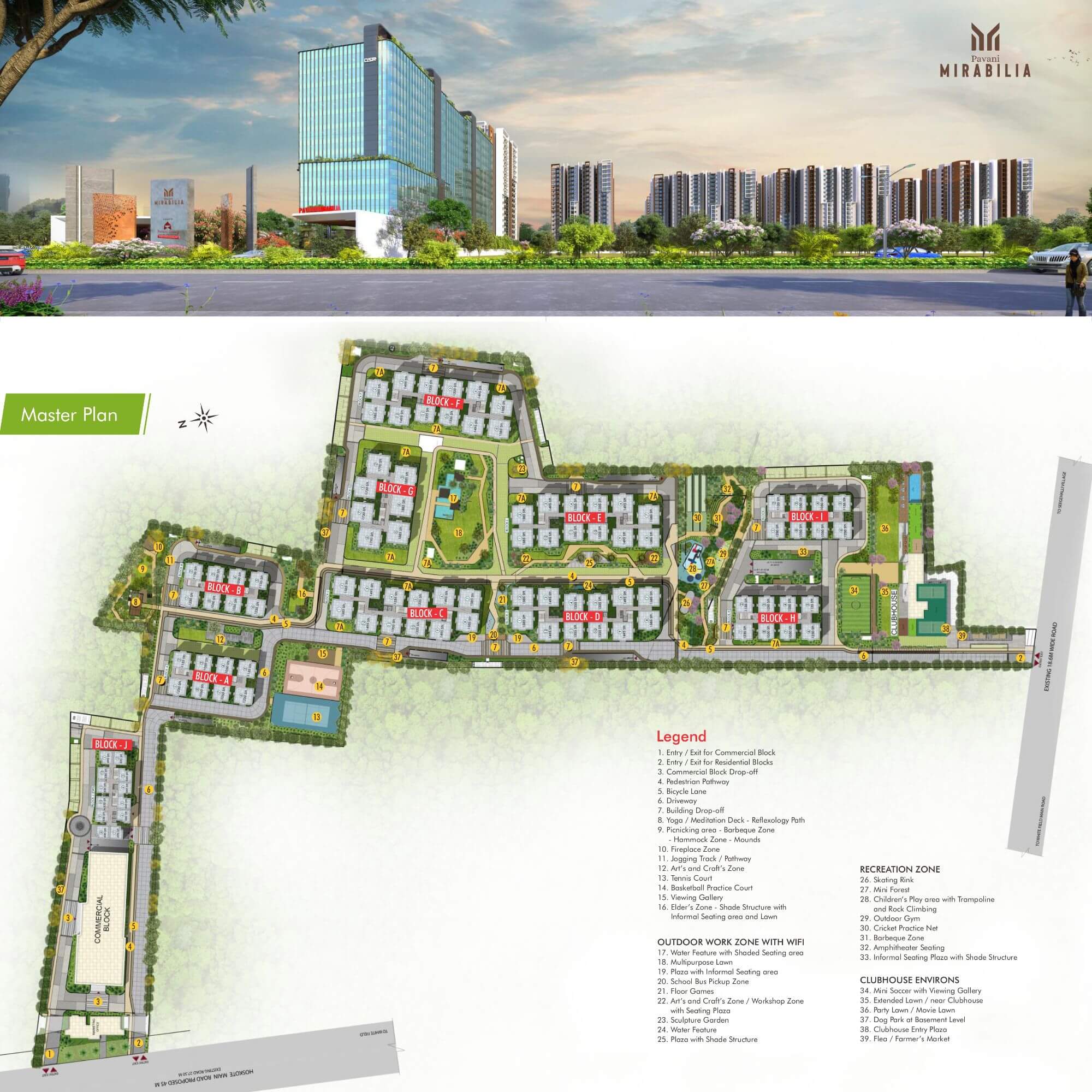 Pavani Mirabilia Master Plan Pavani Mirabilia Master Plan